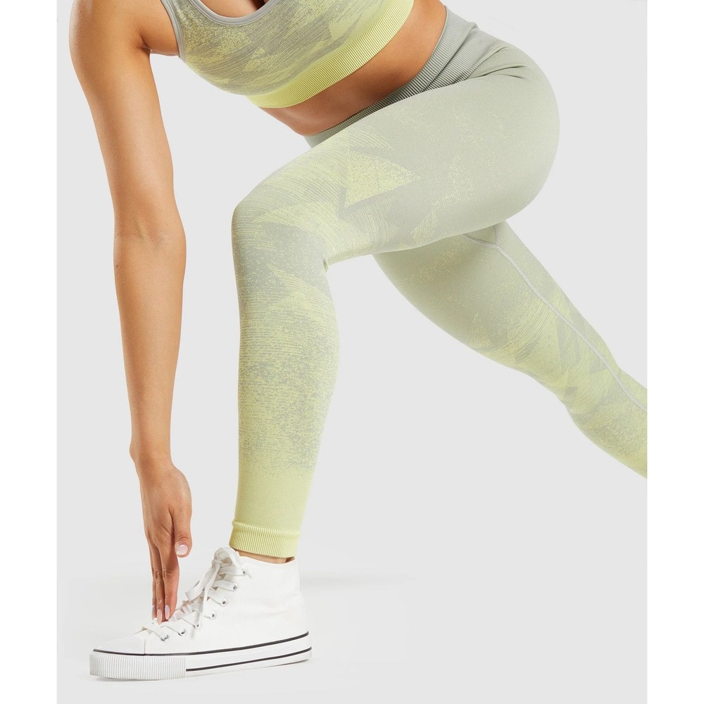 Gymshark Adapt Ombre Seamless Leggings Taupe Grey Small New in Packaging